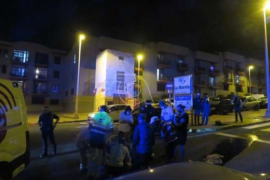 Un motorista se lesiona en un accidente en Salinetas/TA.